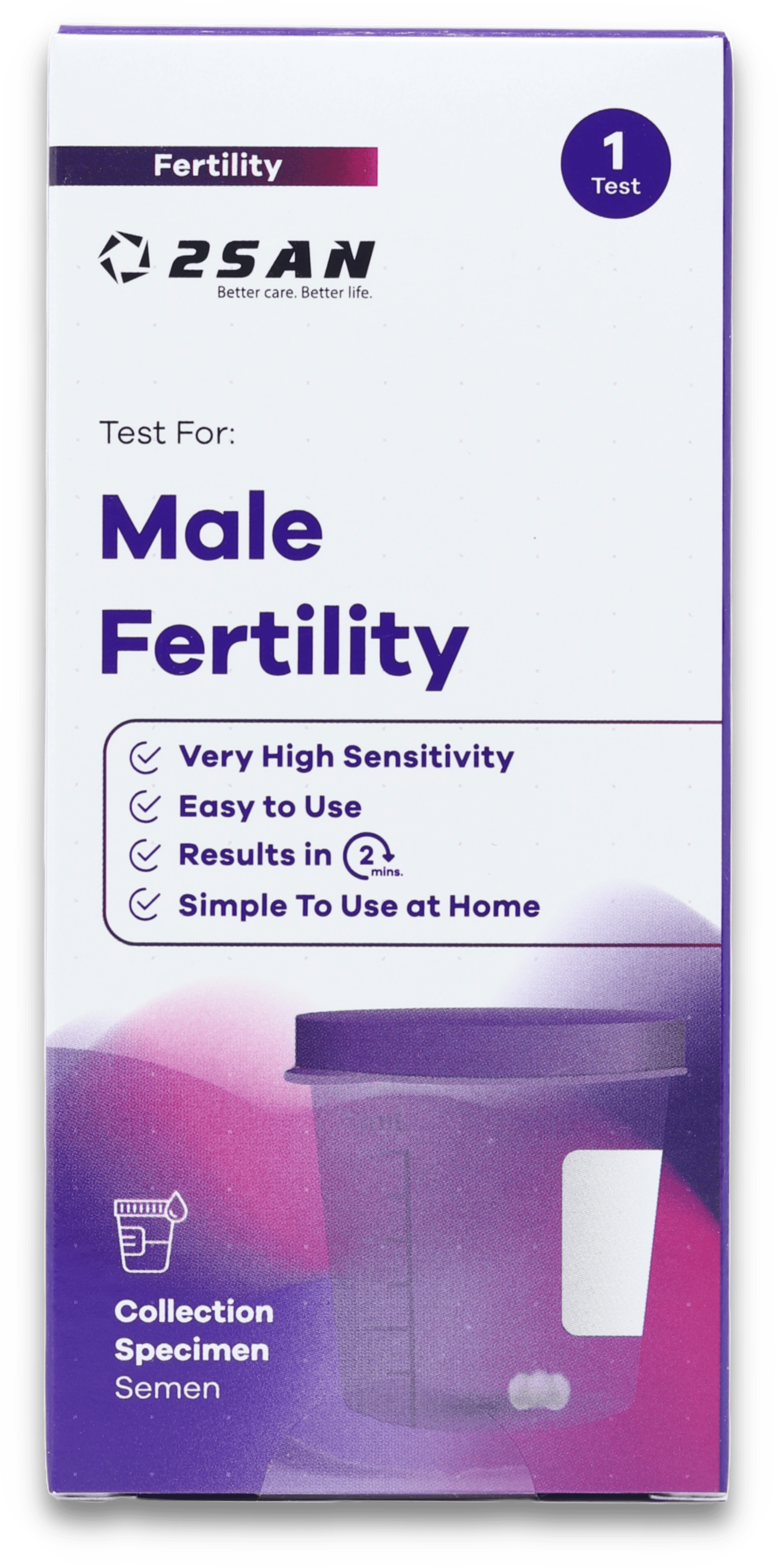 2San Male Fertility Rapid Test