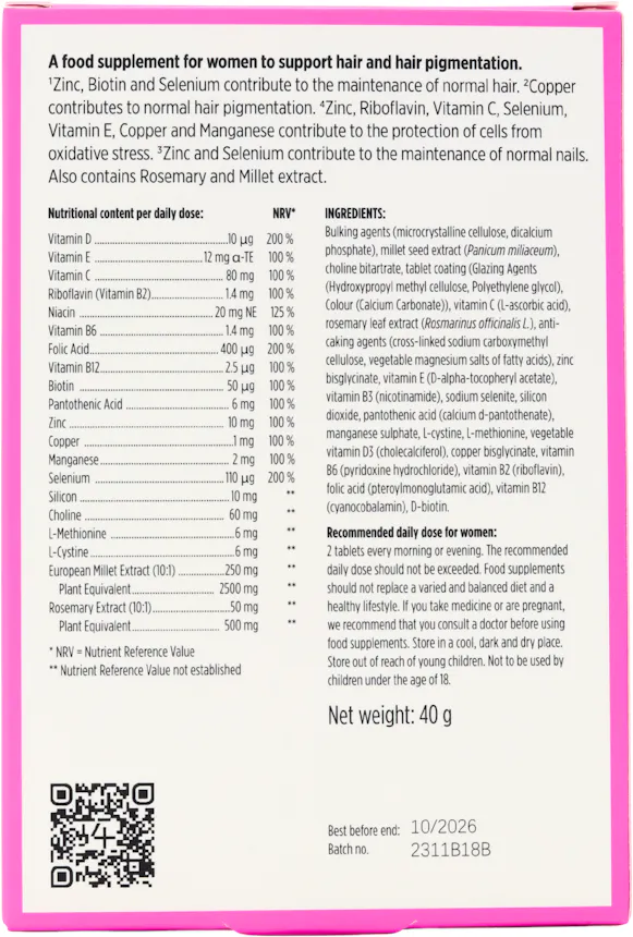 4Her Hair 60 Tablets - 2