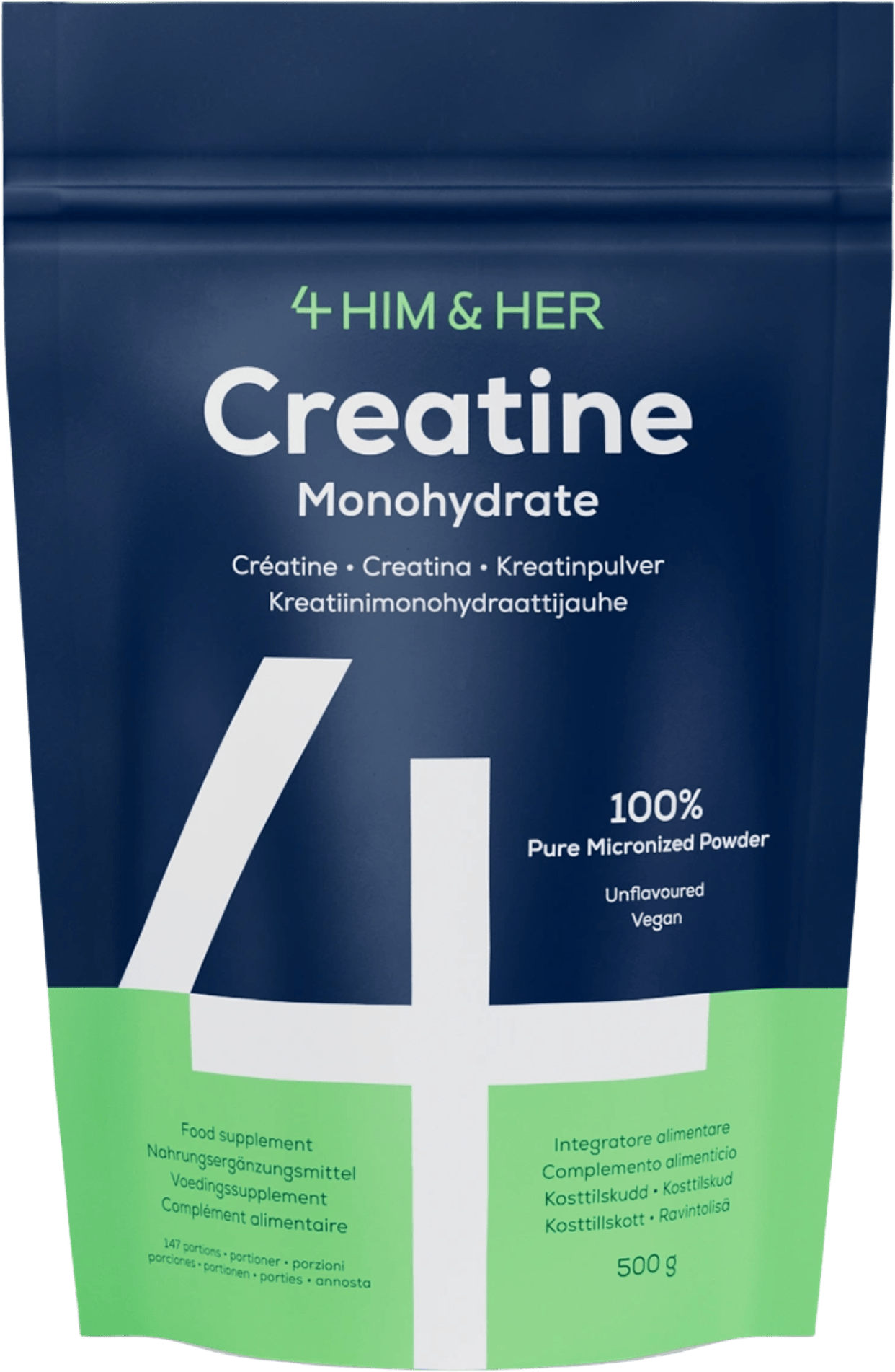 4Him&Her Creatine Powder 500g