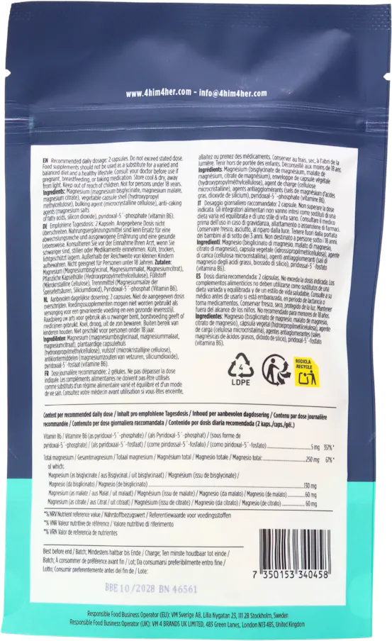 4Him&Her Magnesium Glycinate Complex 80g - 2