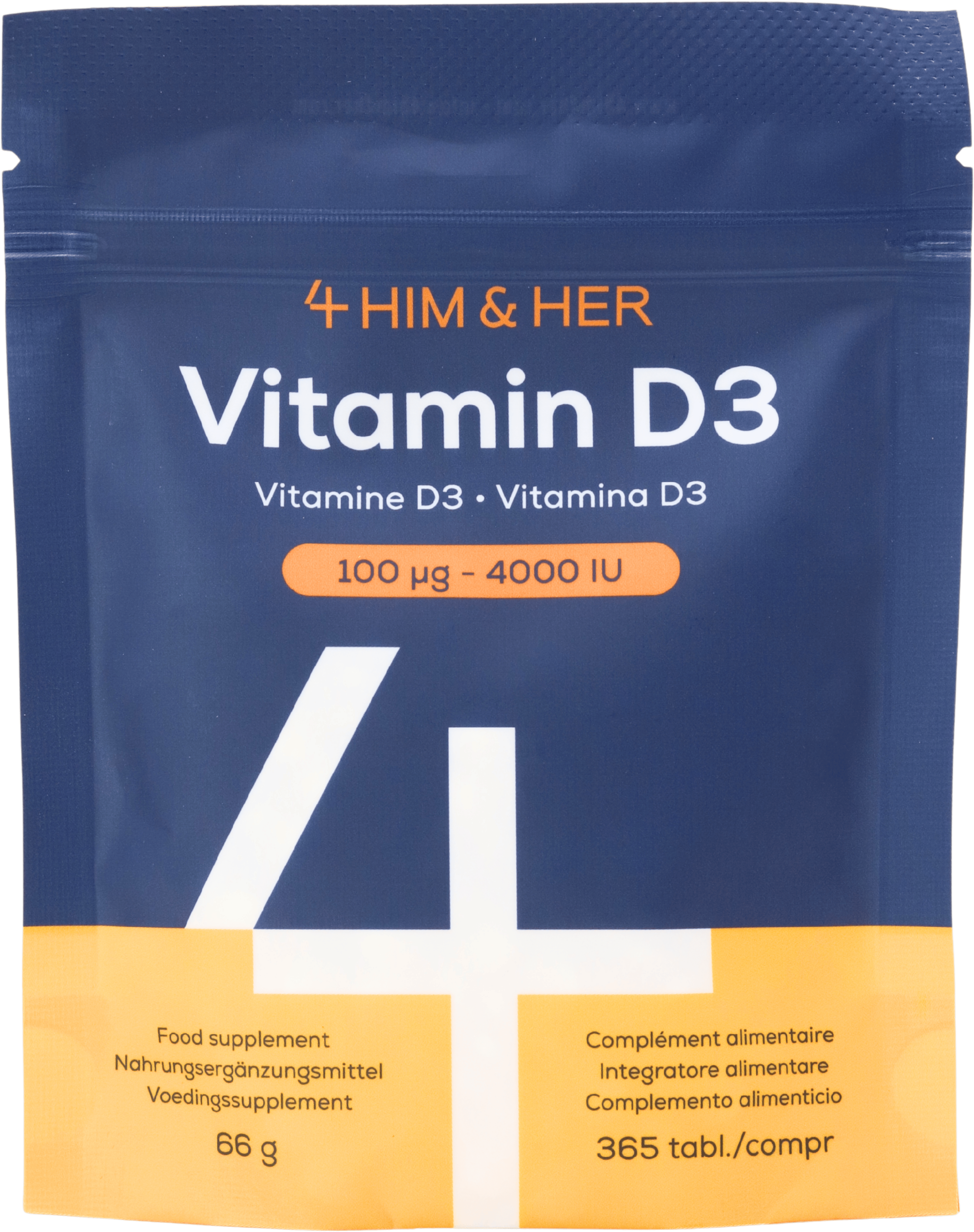 4Him&Her Vitamin D3 66g