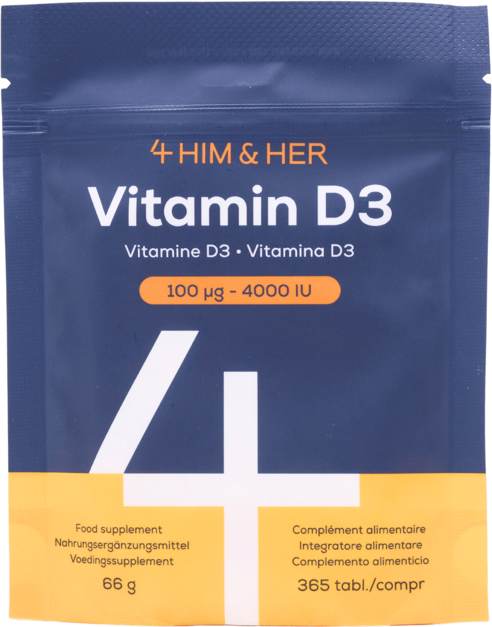 4Him&Her Vitamin D 100g