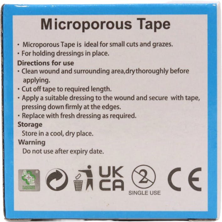 A+E Micropore Tape 6m x 2.5cm - 2