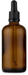 Acala Amber Glass Jar with Pipette 100ml