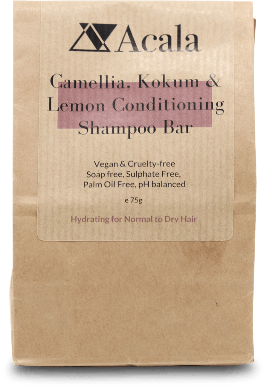 Acala Camellia, Kokum & Lemon Conditioning Shampoo Bar 75g