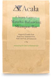 Acala Clean Green Matcha Balancing Shampoo Bar 75g