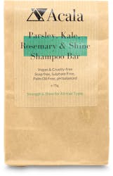 Acala Parsley, Kale, Rosemary & Shine Shampoo Bar 75g