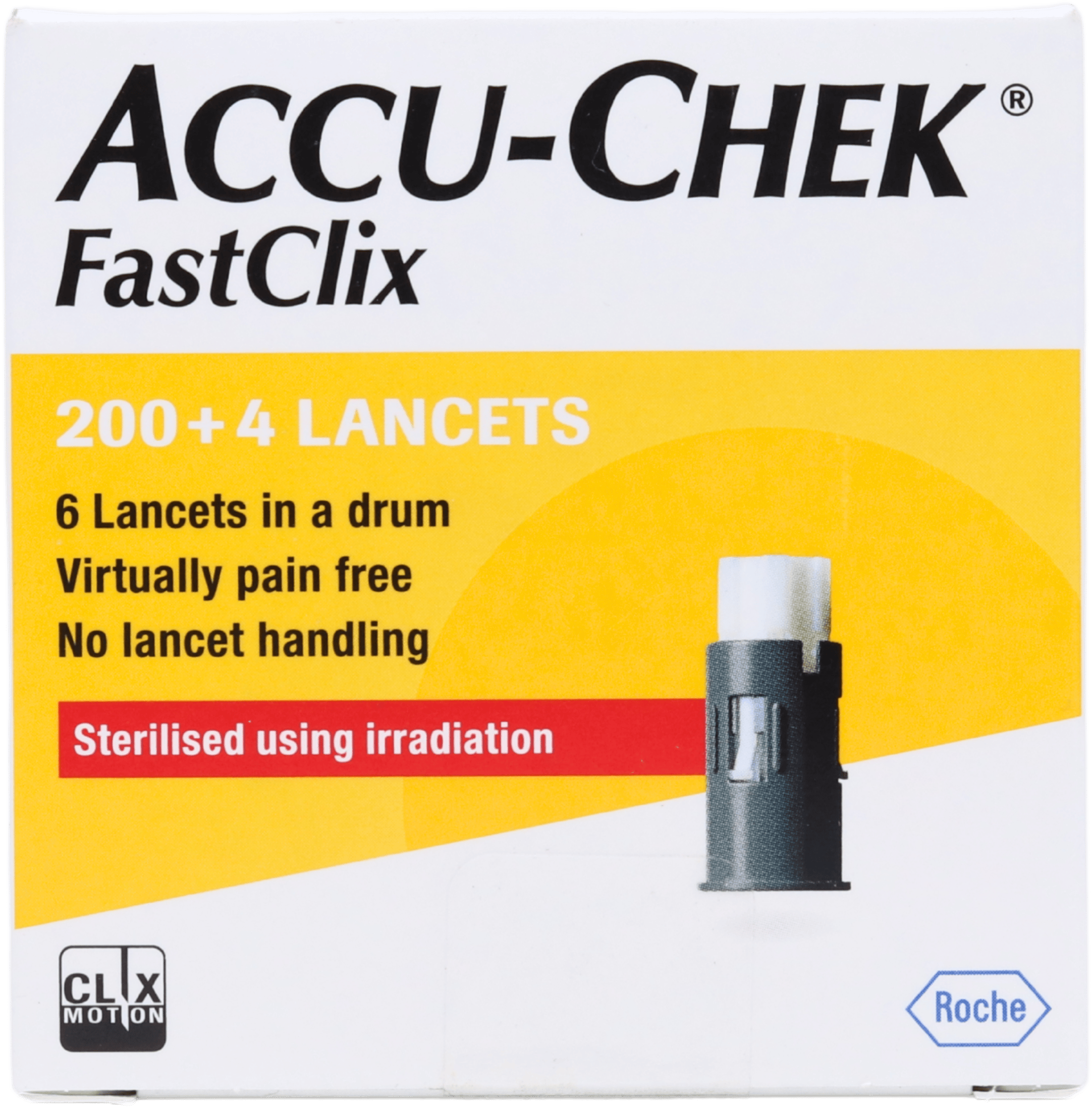ACCU-CHEK FastClix Lancets 0.3MM 30G 204 pack