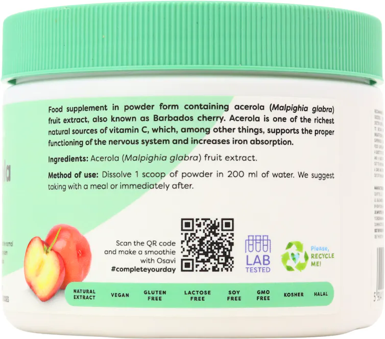Osavi Acerola 3000mg 180g - 2