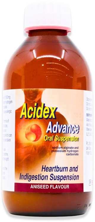 Acidex Advance Oral Suspension Aniseed Flavour 500ml