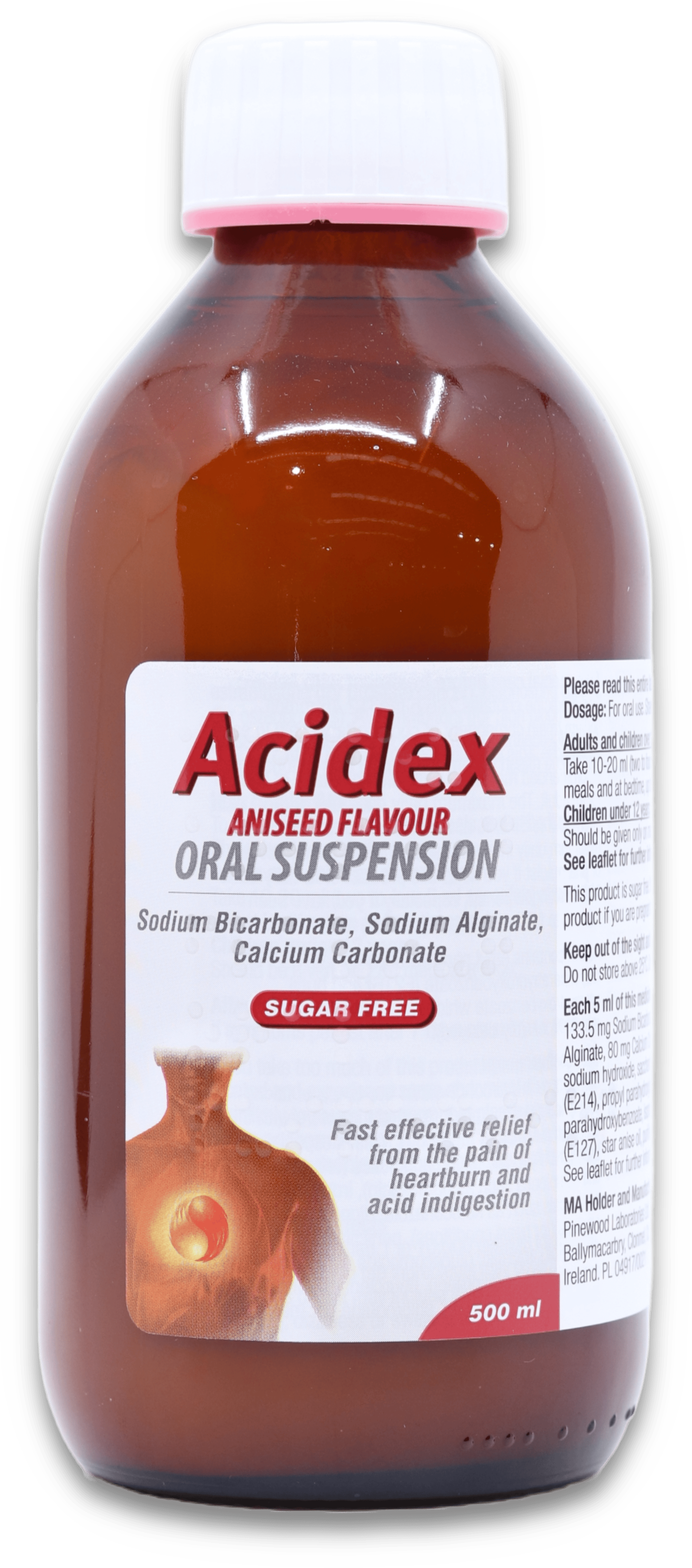 Acidex Oral Suspension Aniseed 500ml