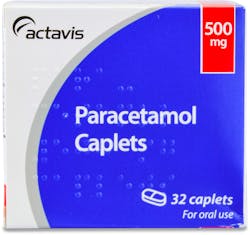 Actavis Paracetamol 500mg 32 Caplets