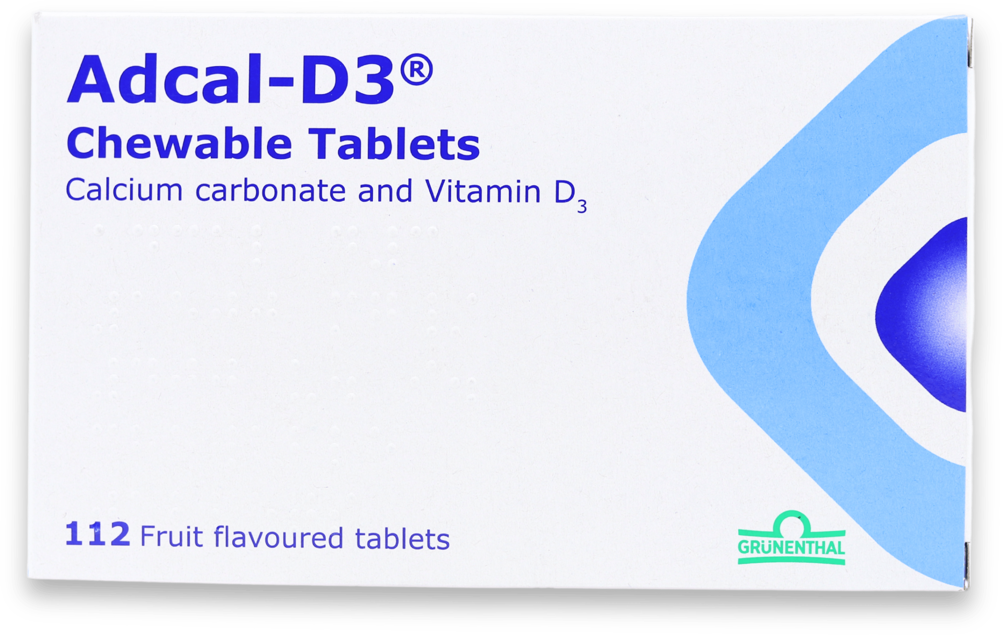 Adcal-D3 Fruit Flavoured 112 Chewable Tablets