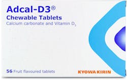 Adcal-D3 Fruit Flavoured 56 Chewable Tablets
