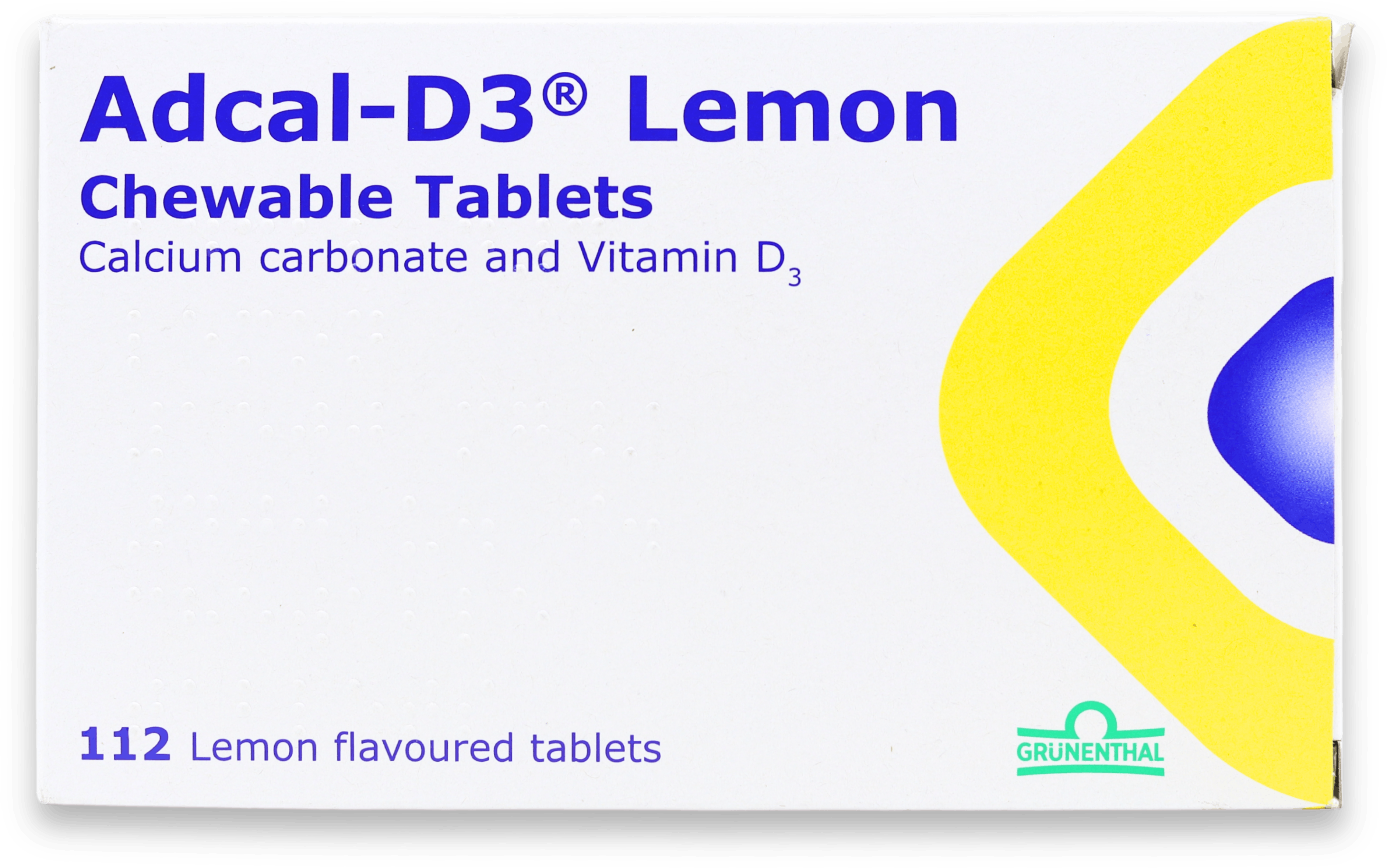 Adcal-D3 Lemon 112 Chewable Tablets