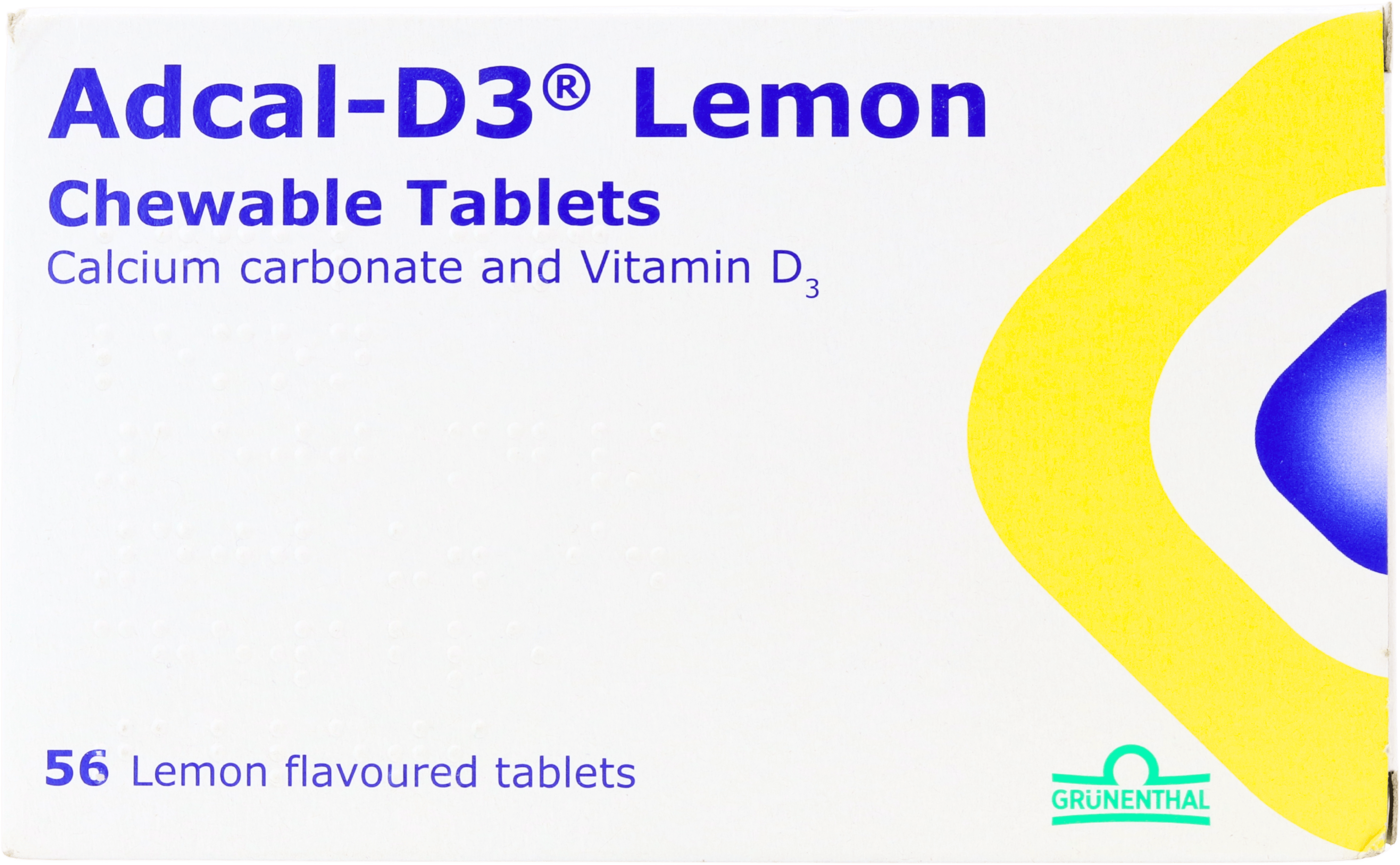 Adcal-D3 Lemon 56 Chewable Tablets