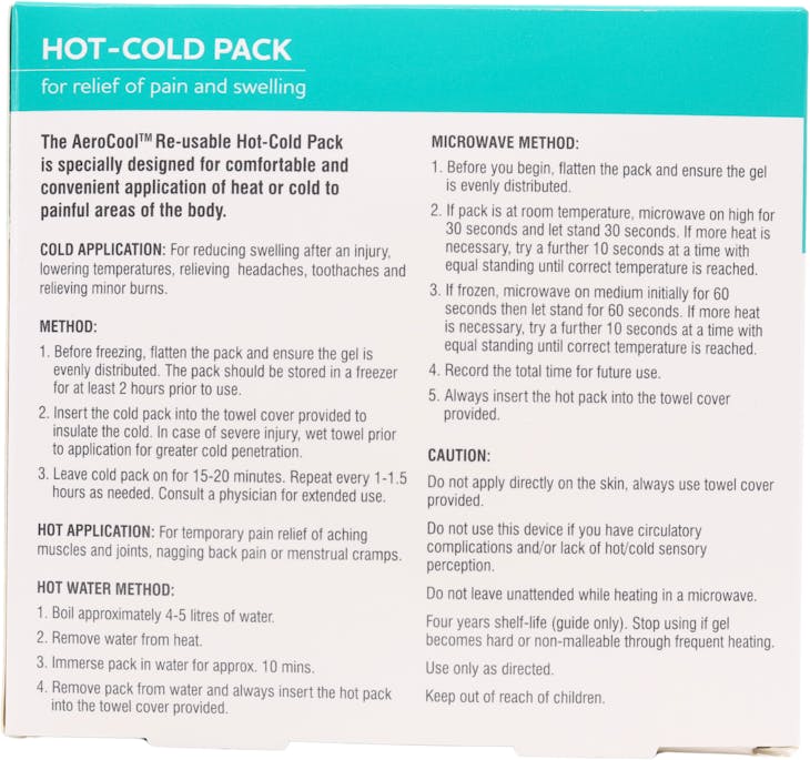 Aero Reusable Hot & Cold Pack 320g - 2