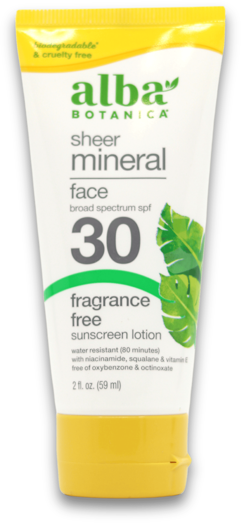 Alba Botanica Face Sunscreen Lotion SPF30 59ml