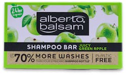 Alberto Balsam Juicy Apple Shampoo Bar 75g