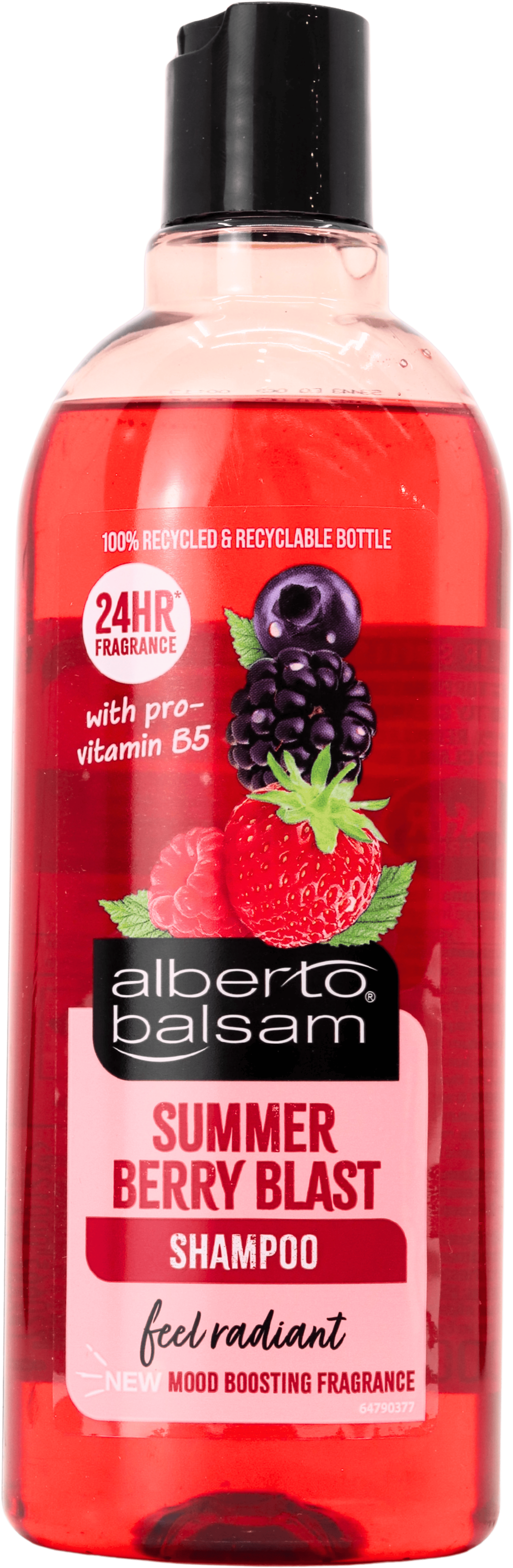 Alberto Balsam Summer Berry Blast Shampoo 300ml