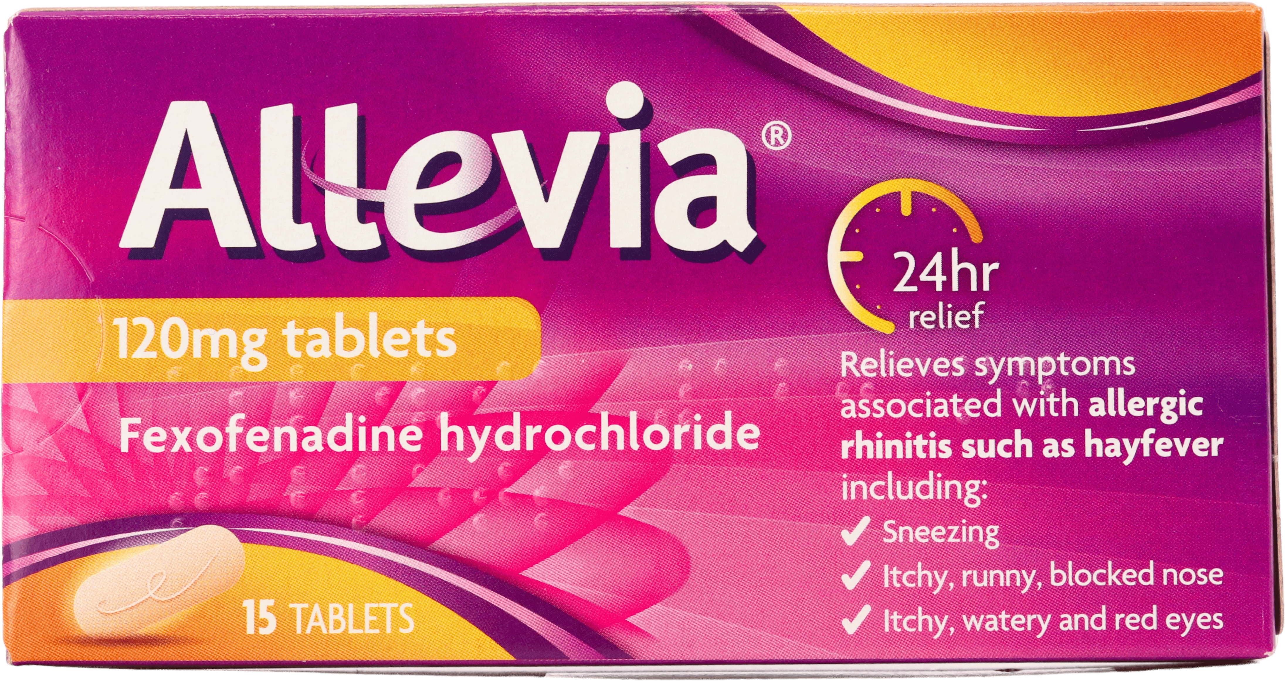 Allevia 120mg 15 Tablets