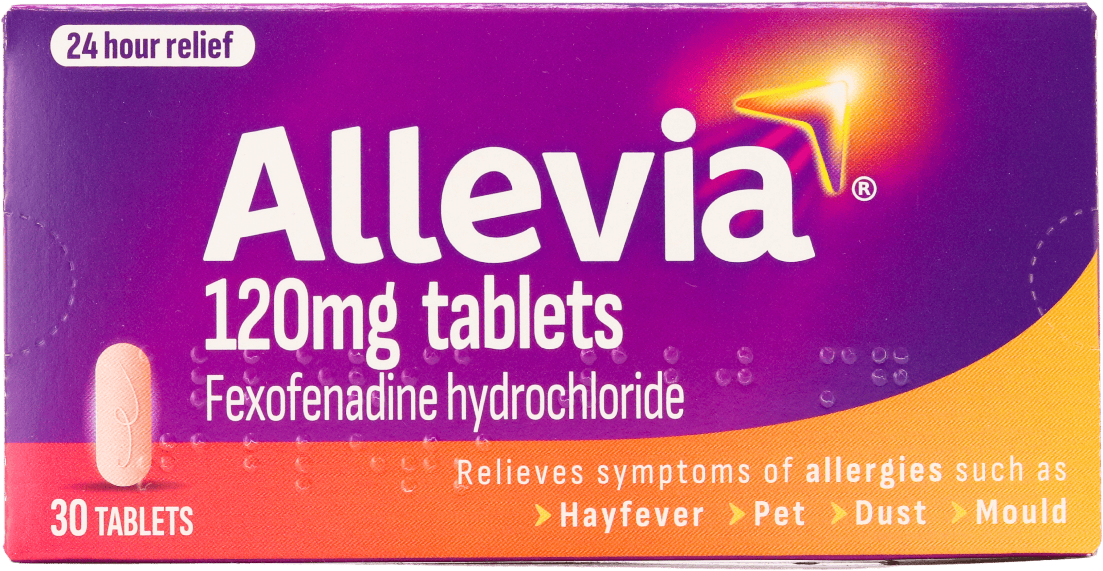 Allevia 120mg 30 Tablets