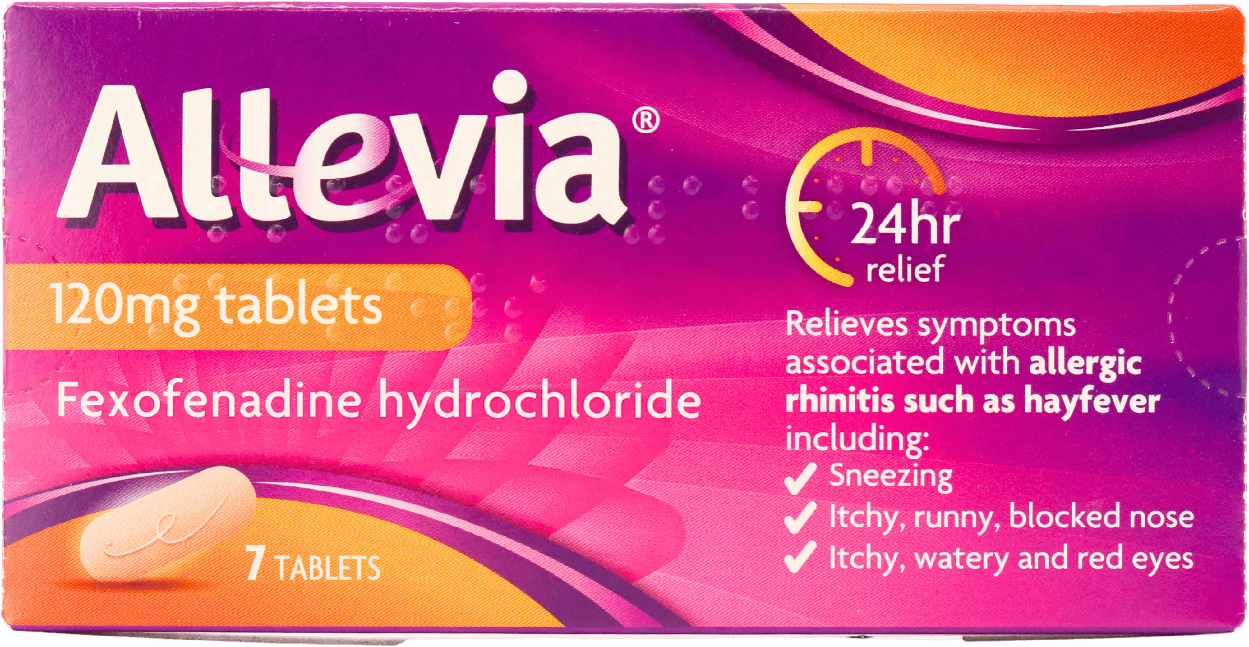 Allevia 120mg 7 Tablets
