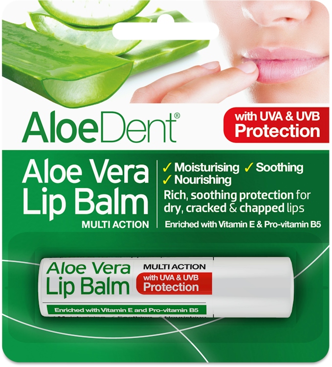 Aloe Dent Aloe Vera Lip Balm - 4g