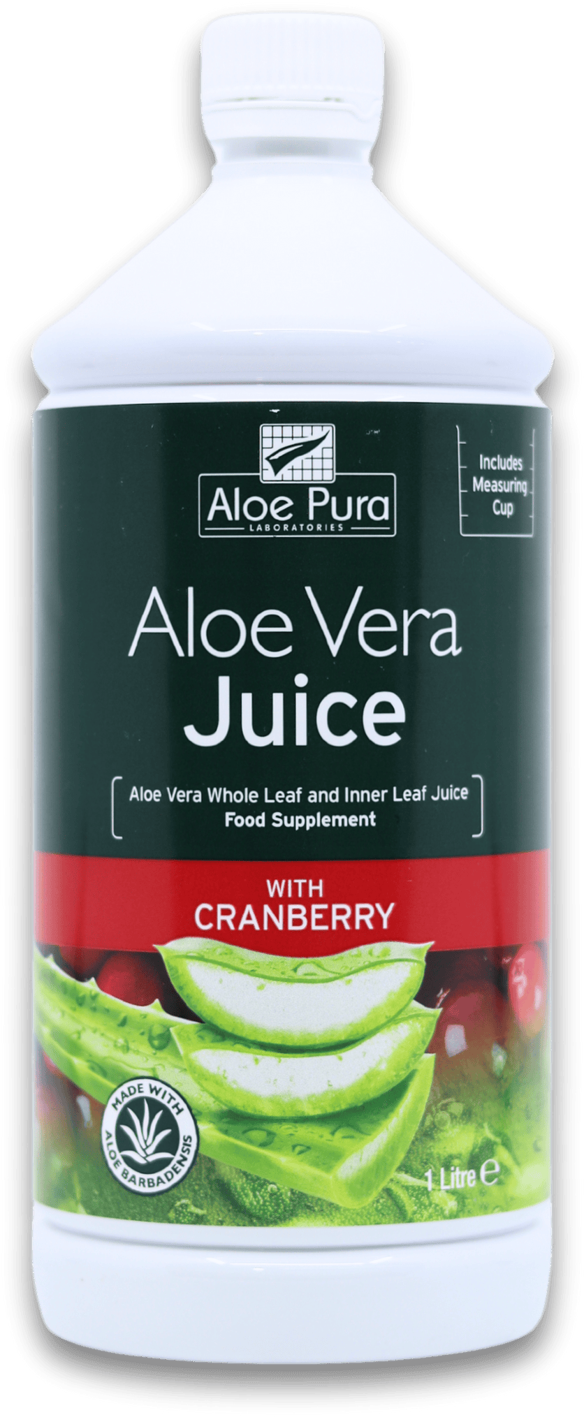 Aloe Pura Aloe Vera Cranberry Juice 1000ml