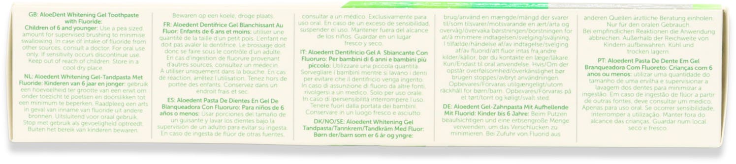 AloeDent Whitening Toothpaste with Fluoride 100ml - 2
