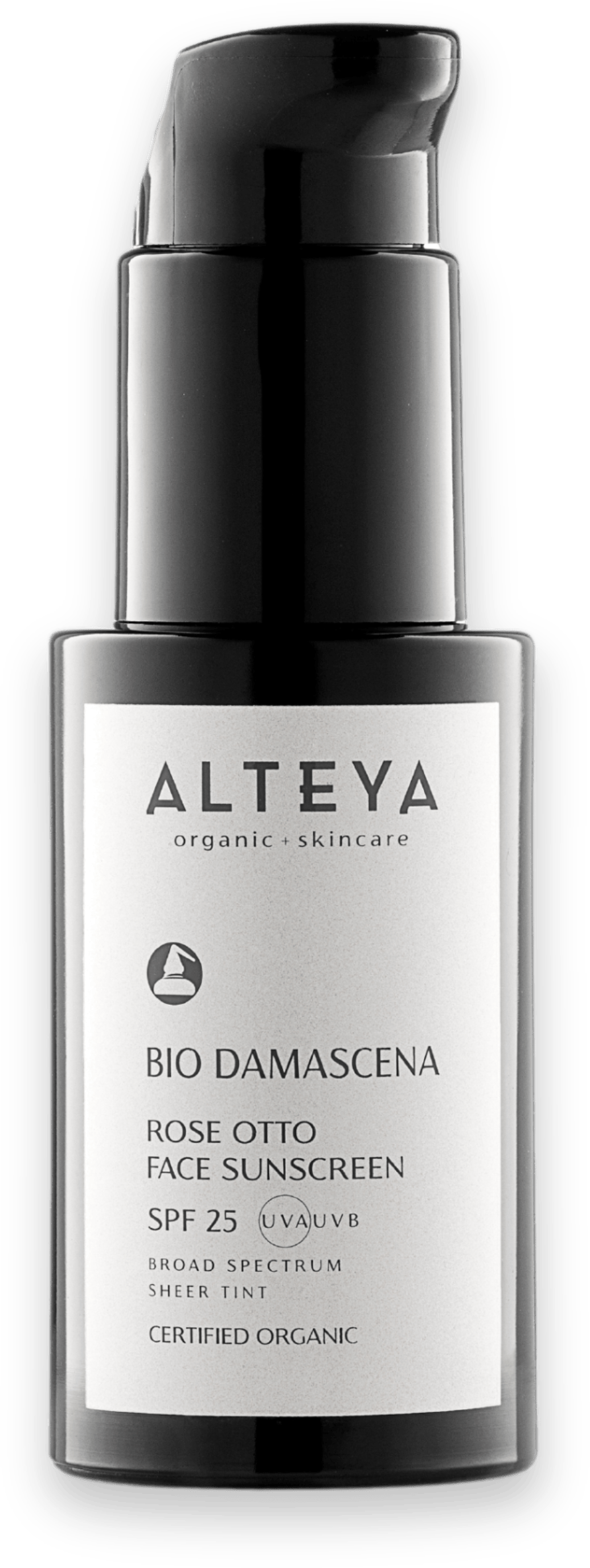 Alteya Organic Face Sunscreen Rose Otto SPF25 50ml