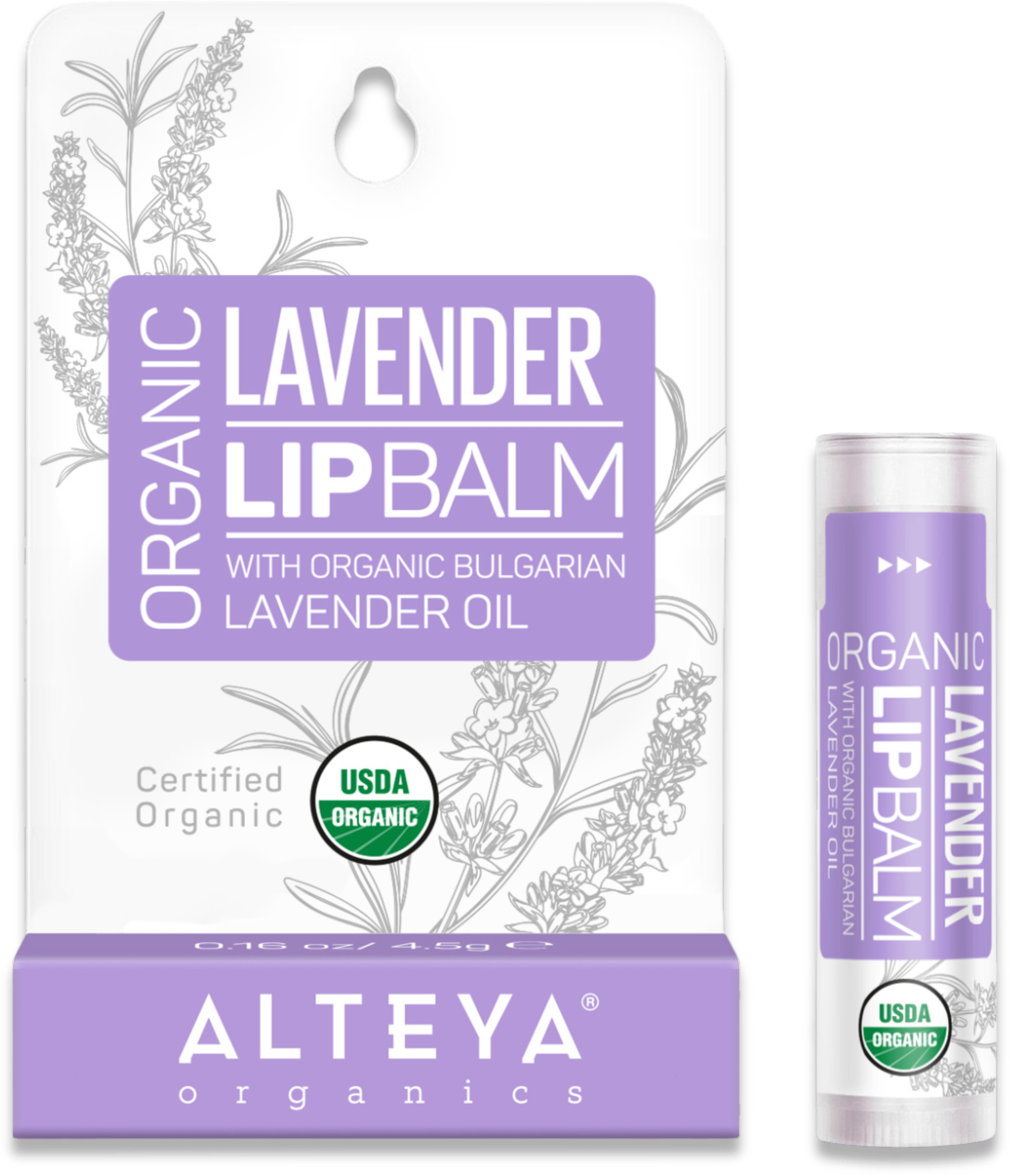 Alteya Organic Lip Balm Lavender