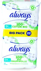 Always Cotton Prootection Normal Wings 22 pack