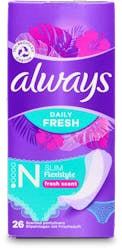 Always Daily Fresh Normal Wrapped Panty Liners, With Fresh Scent, 20 Count  - From Tuffins Craven Arms in Craven Arms