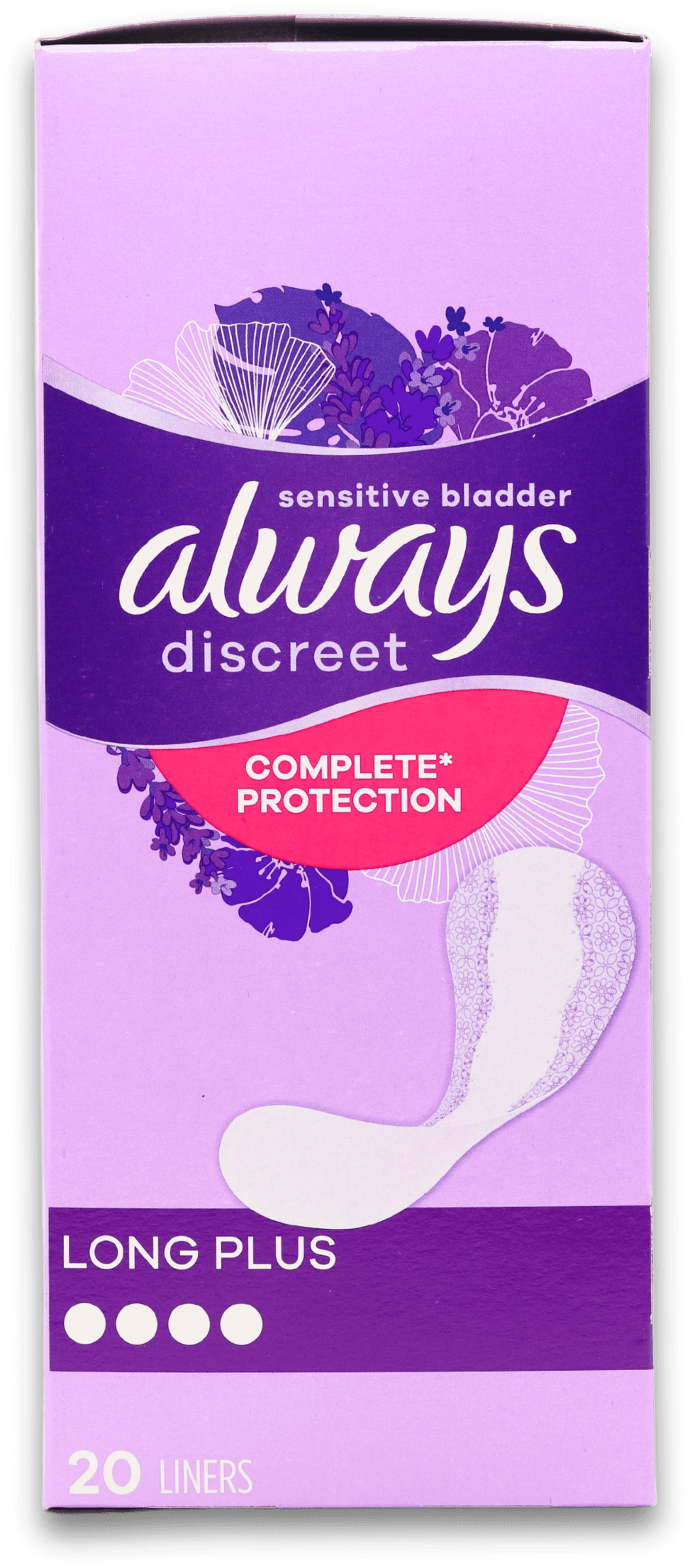 Always Discreet Long Plus 20 Liners