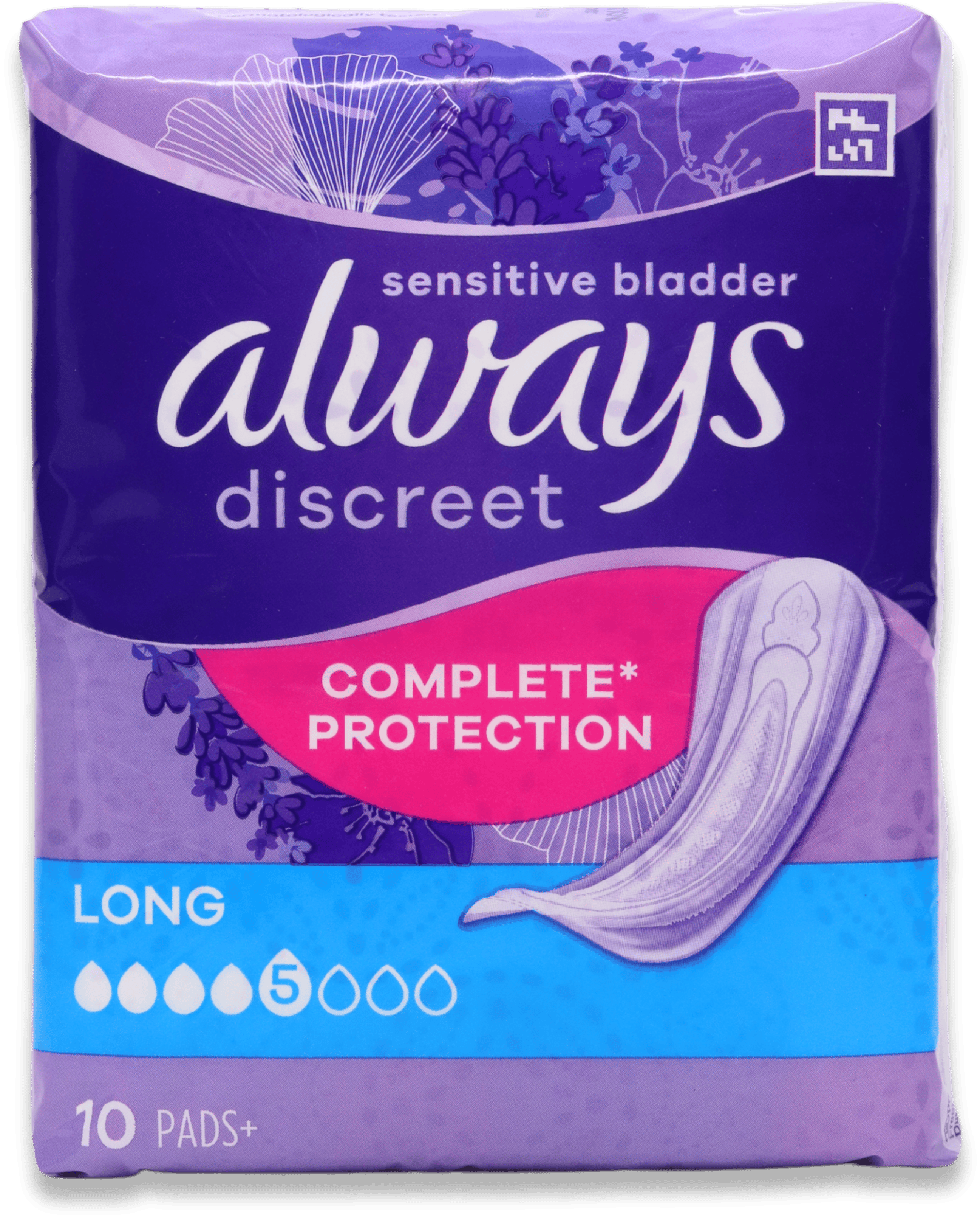 Always Discreet Pads Long 10 Pack