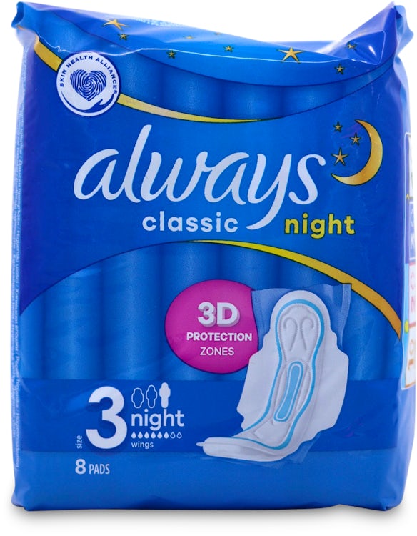 Always Maxi Night (Size 3) Sanitary Pads