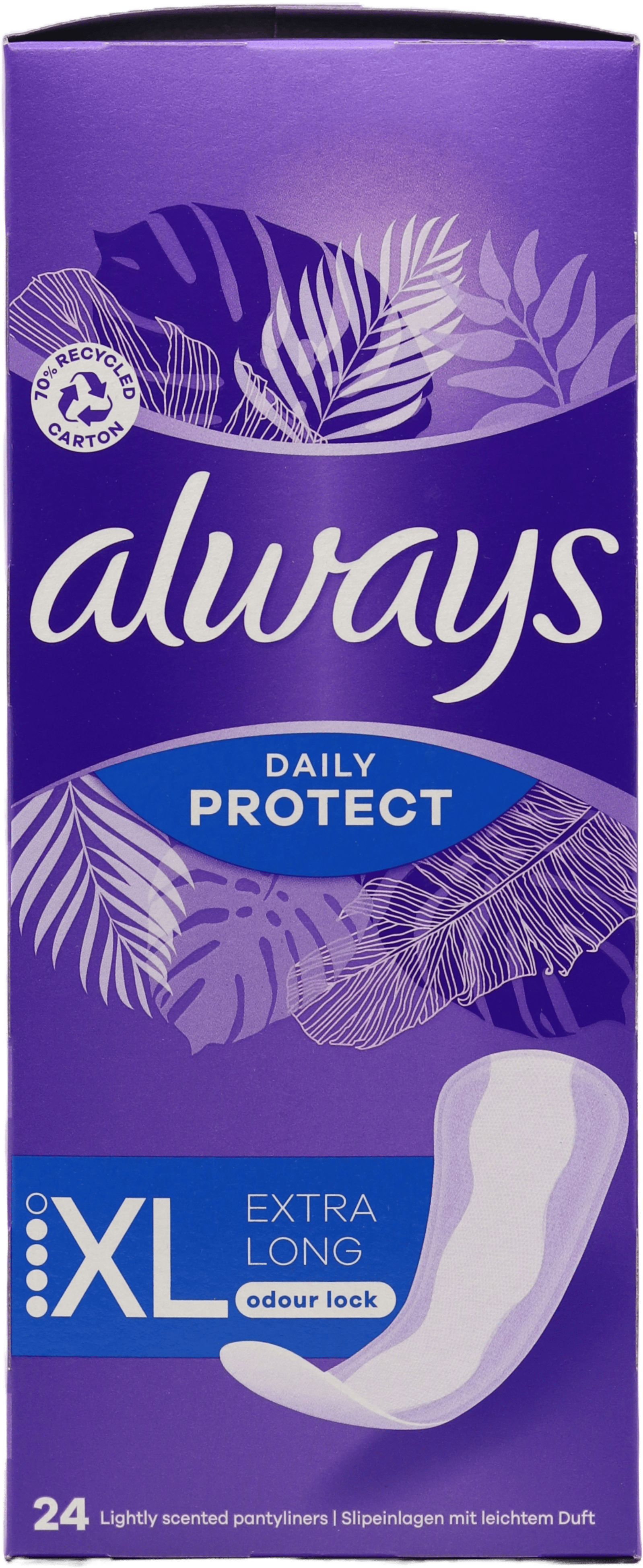 Always Panty Liners  Extra Long Plus 24s