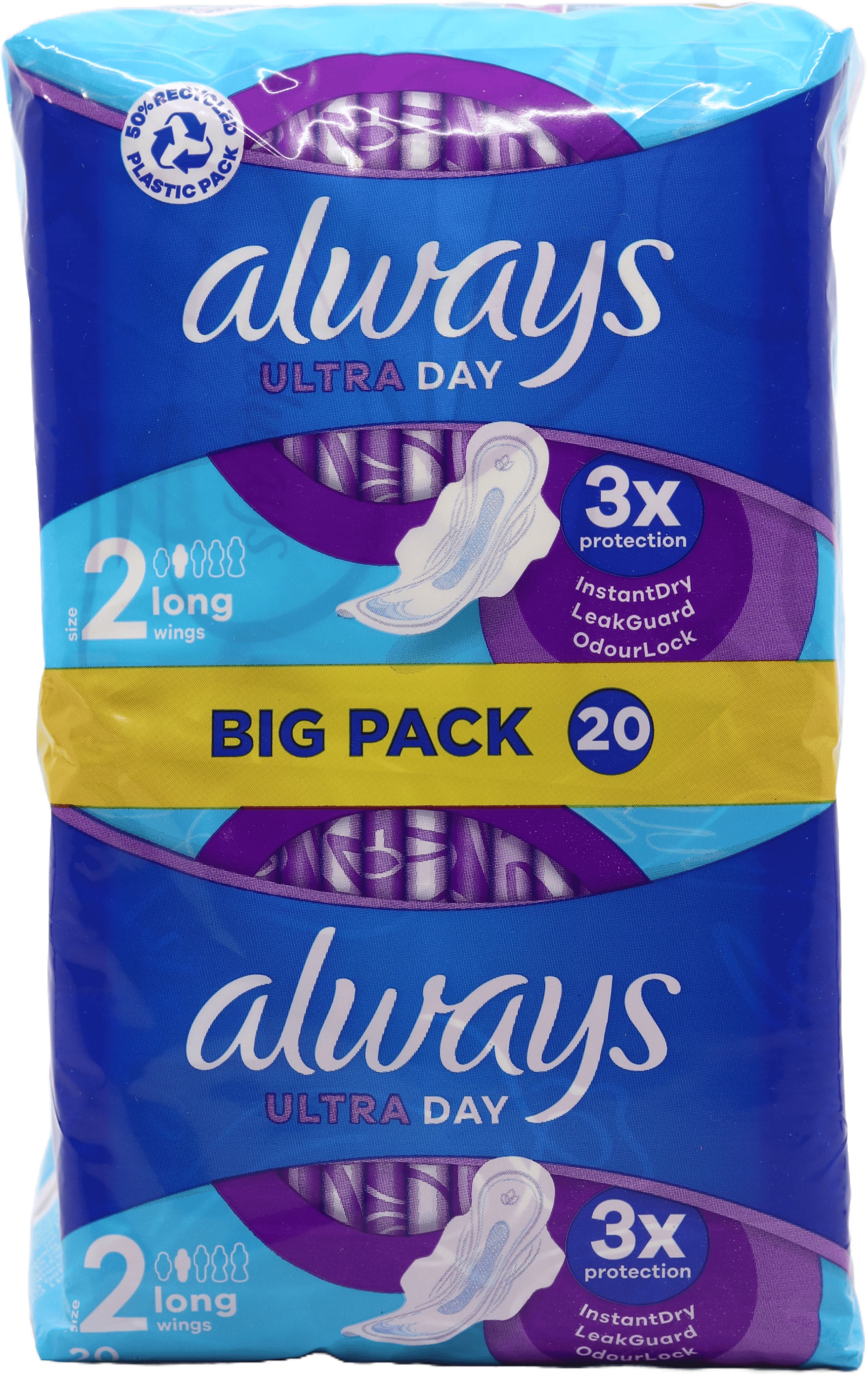 Always Ultra Day Long Wings 20 Pack