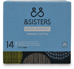 &SISTERS Naked Tampons Heavy 14 Pack