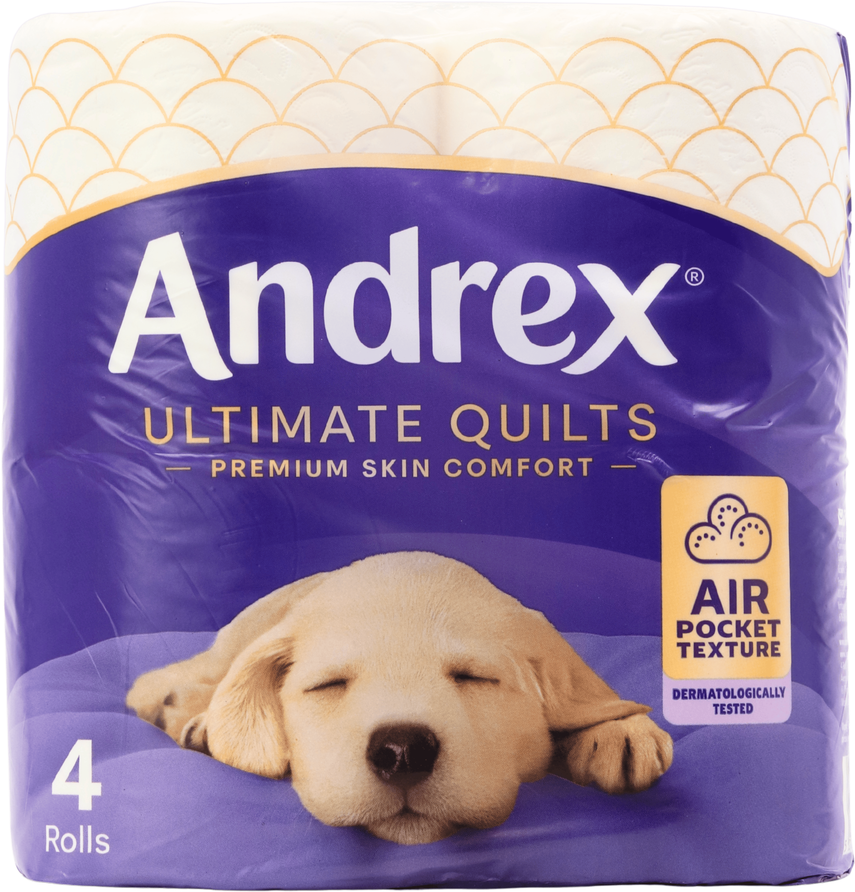 Andrex Ultimate Quilts Toilet Roll 4 Pack