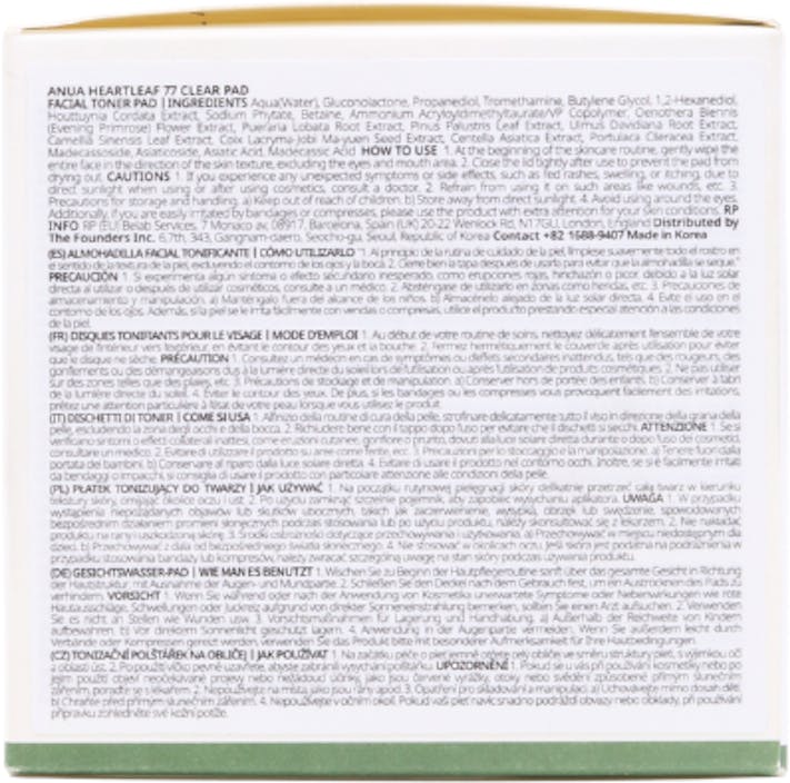 Anua Clear Pad 160ml - 2