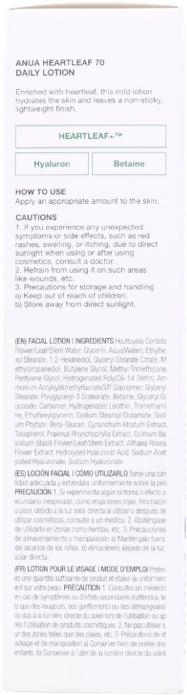 Anua Heartleaf 70+ Hyaluron Daily Lotion 200ml - 2