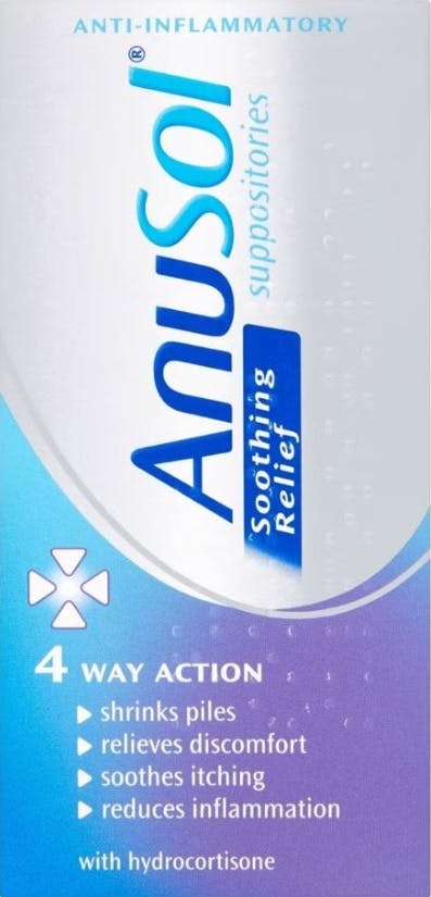 Anusol Soothing Relief 12 suppositories