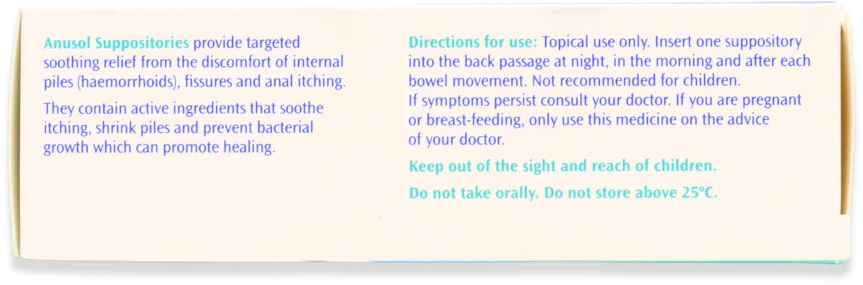 Anusol Suppositories 24 Pack - 2