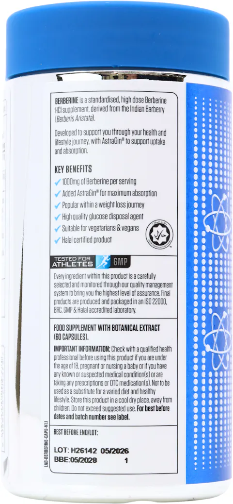 Applied Nutrition Berberine 60 Capsules - 3