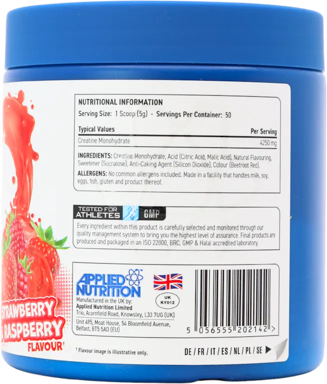 Applied Nutrition Creatine Monohydrate Cherry & Strawberry 250g - 2