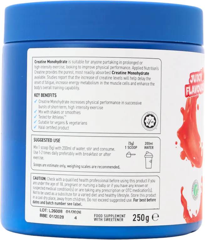 Applied Nutrition Creatine Monohydrate Cherry & Strawberry 250g - 3