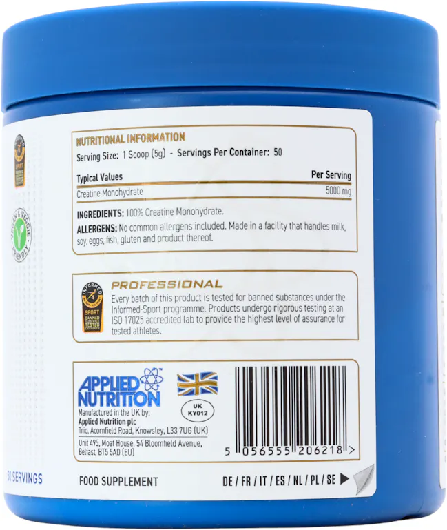 Applied Nutrition Creatine Monohydrate Unflavoured 150g - 2