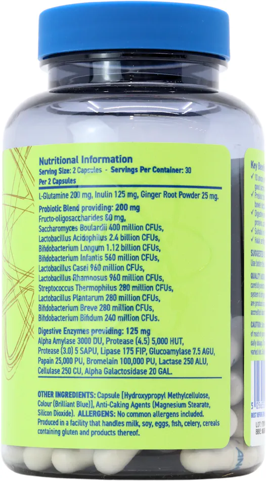 Applied Nutrition Solutions Gut Health 60 Capsules - 2